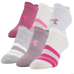 pink under armour socks